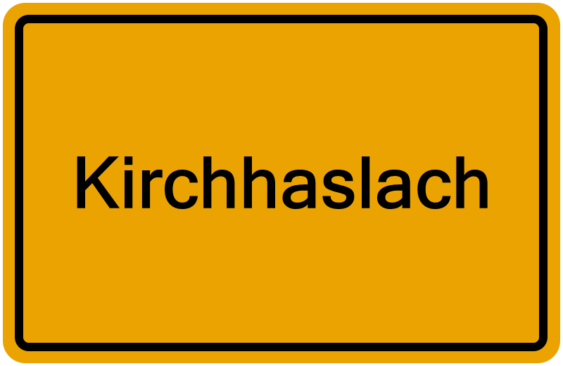 Handelsregisterauszug Kirchhaslach