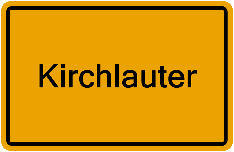 Handelsregisterauszug Kirchlauter