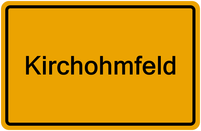 Handelsregisterauszug Kirchohmfeld
