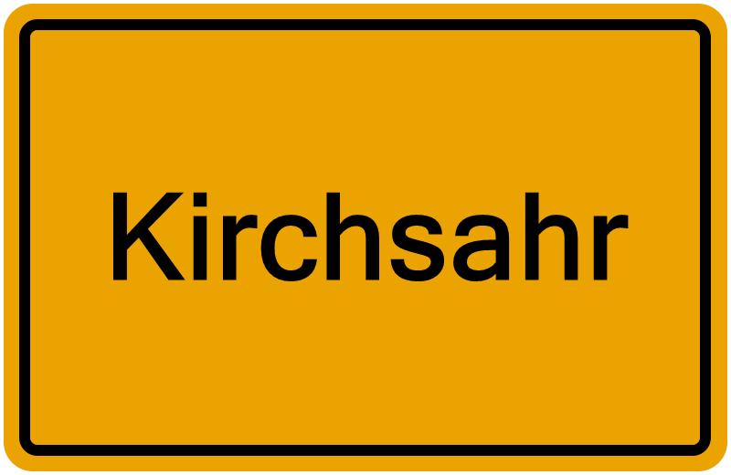 Handelsregisterauszug Kirchsahr