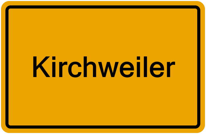 Handelsregisterauszug Kirchweiler