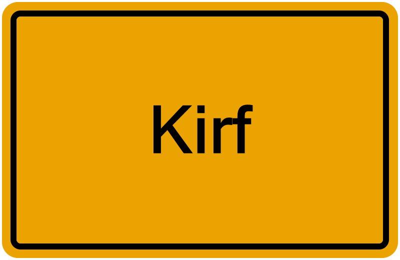 Handelsregisterauszug Kirf