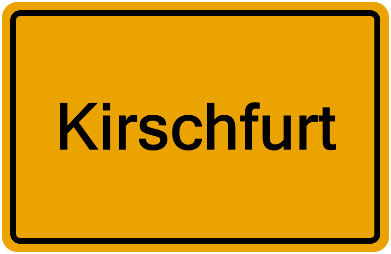 Handelsregisterauszug Kirschfurt