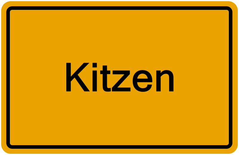 Handelsregisterauszug Kitzen