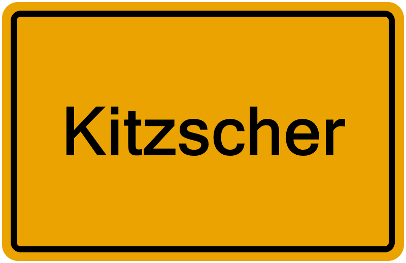 Handelsregisterauszug Kitzscher