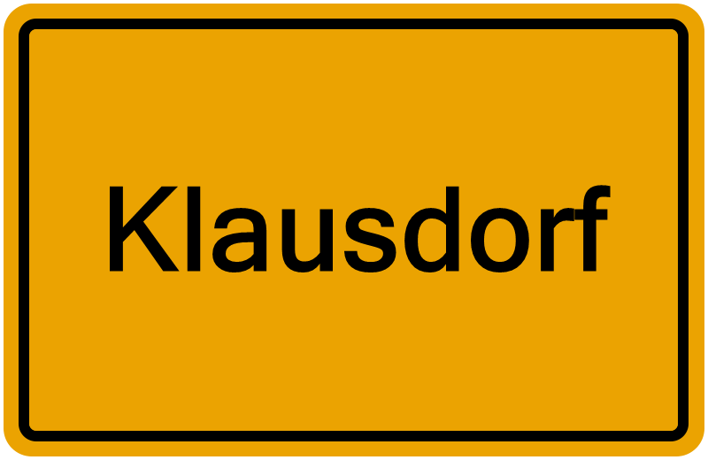 Handelsregisterauszug Klausdorf
