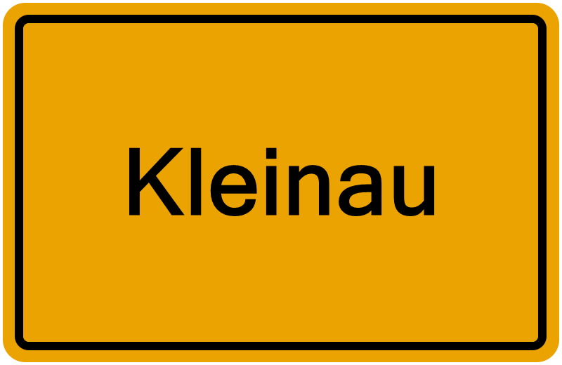 Handelsregisterauszug Kleinau