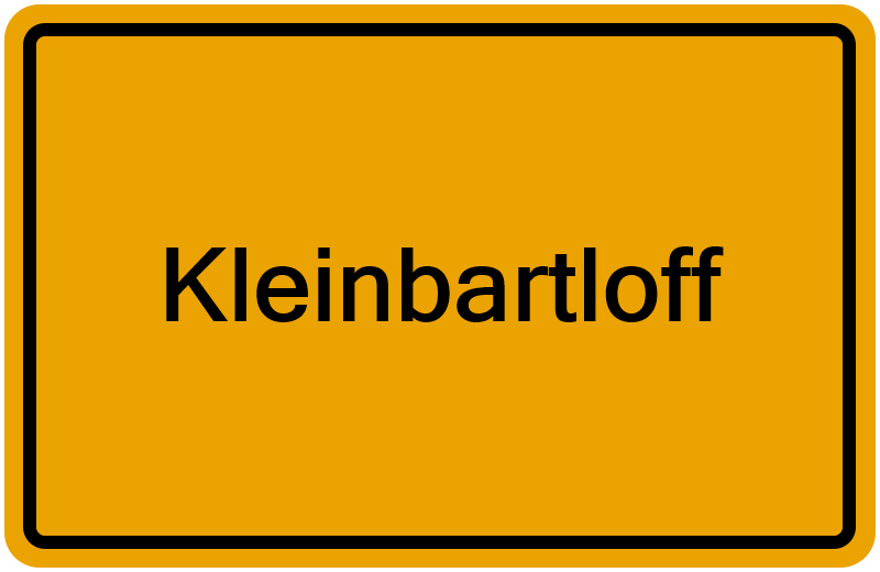 Handelsregisterauszug Kleinbartloff