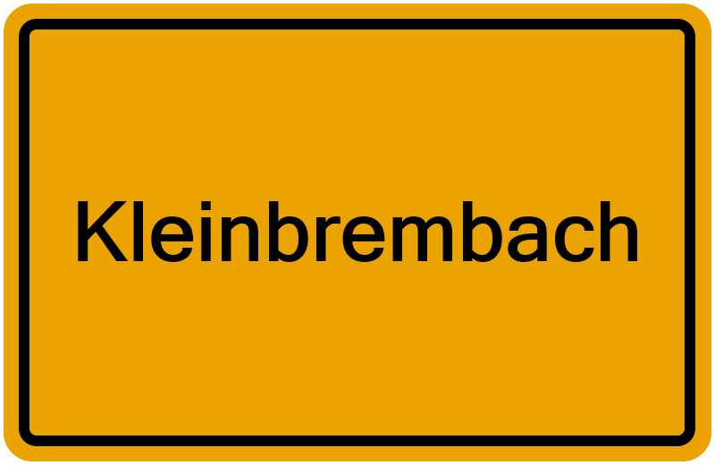 Handelsregisterauszug Kleinbrembach