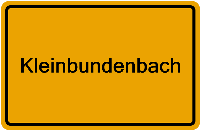 Handelsregisterauszug Kleinbundenbach