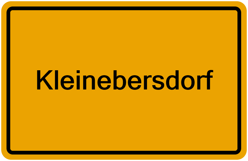 Handelsregisterauszug Kleinebersdorf