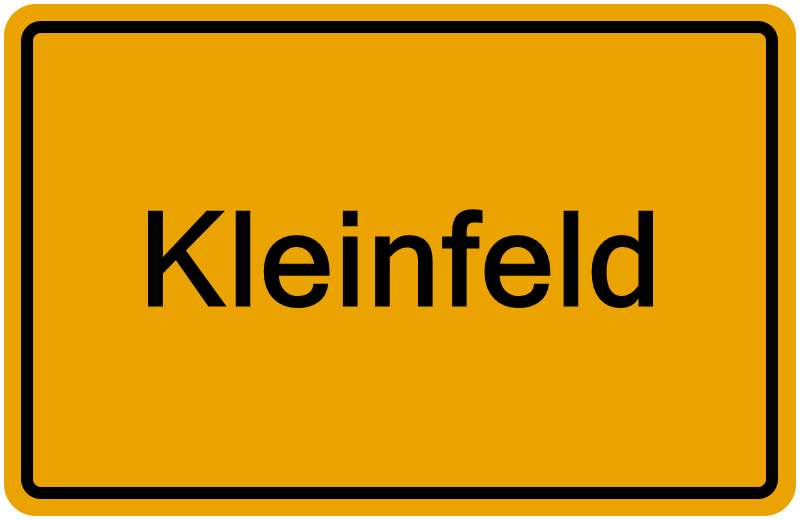 Handelsregisterauszug Kleinfeld