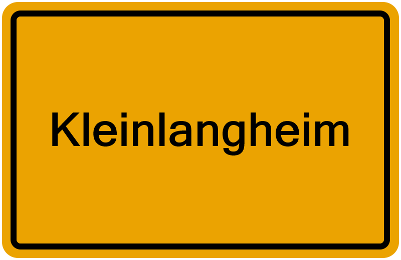 Handelsregisterauszug Kleinlangheim
