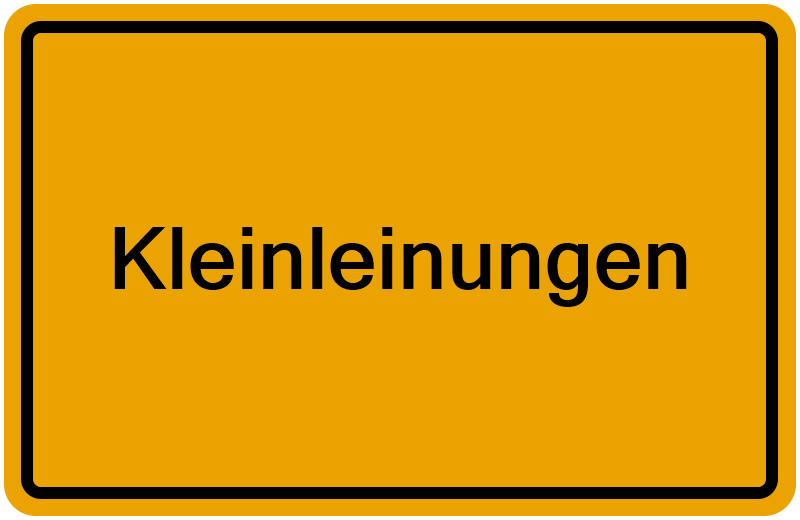 Handelsregisterauszug Kleinleinungen