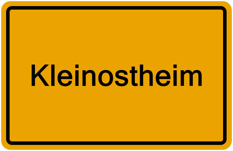 Handelsregisterauszug Kleinostheim