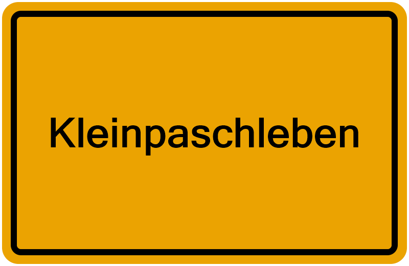 Handelsregisterauszug Kleinpaschleben