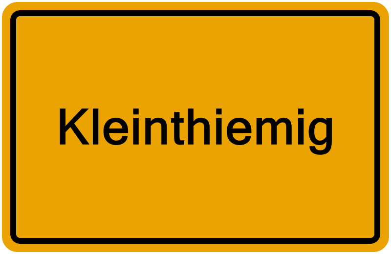 Handelsregisterauszug Kleinthiemig