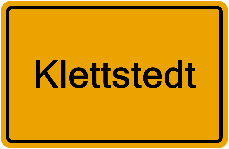 Handelsregisterauszug Klettstedt