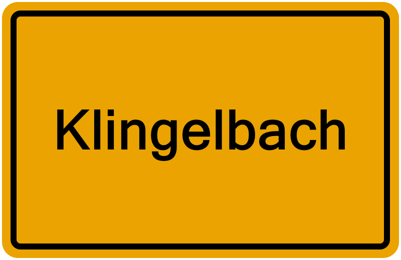 Handelsregisterauszug Klingelbach