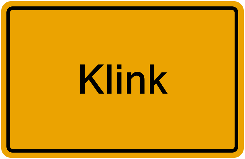 Handelsregisterauszug Klink