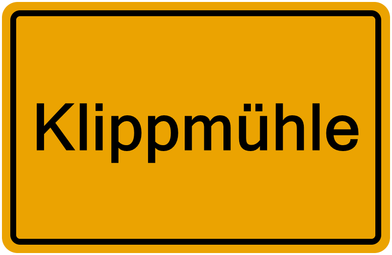 Handelsregisterauszug Klippmühle
