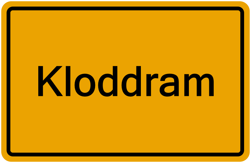 Handelsregisterauszug Kloddram