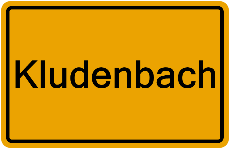 Handelsregisterauszug Kludenbach