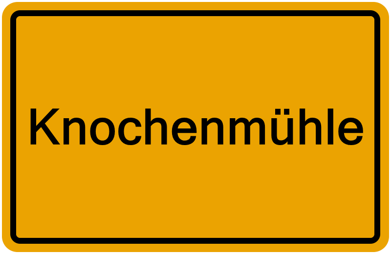 Handelsregisterauszug Knochenmühle