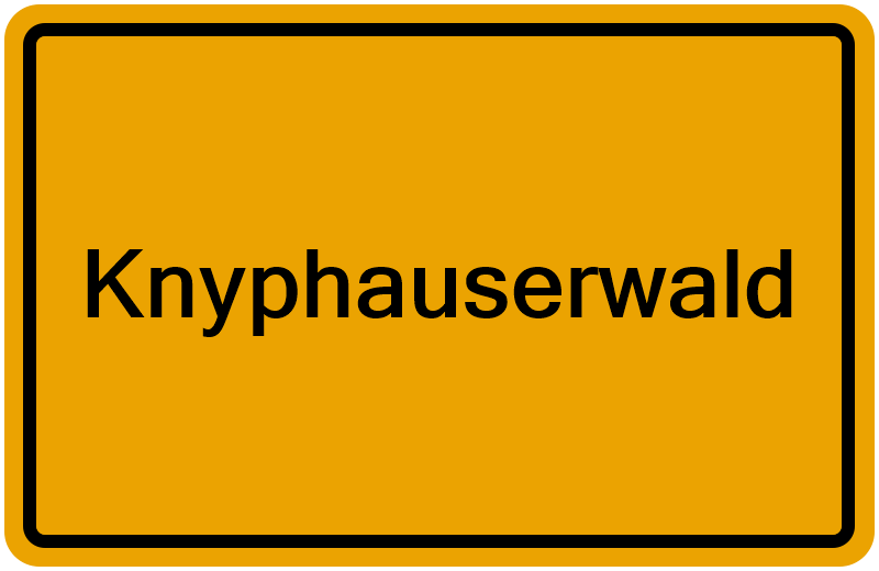 Handelsregisterauszug Knyphauserwald