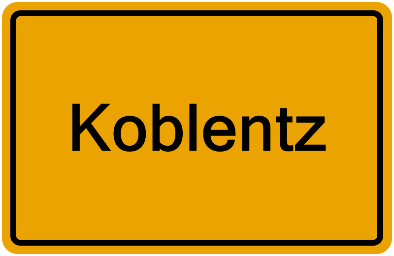 Handelsregisterauszug Koblentz