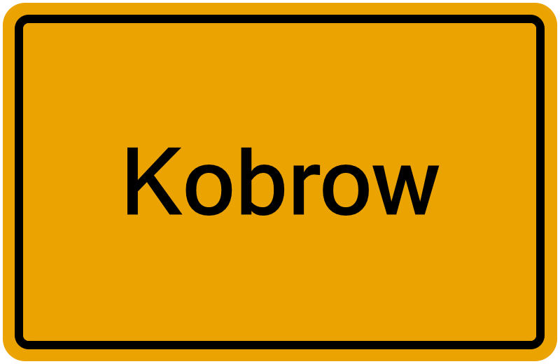Handelsregisterauszug Kobrow