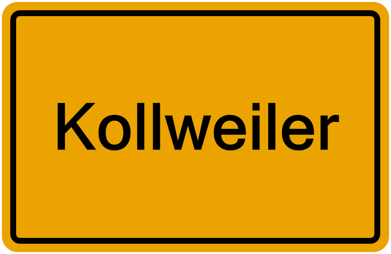 Handelsregisterauszug Kollweiler