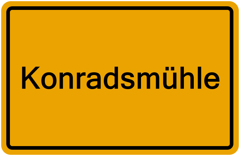 Handelsregisterauszug Konradsmühle