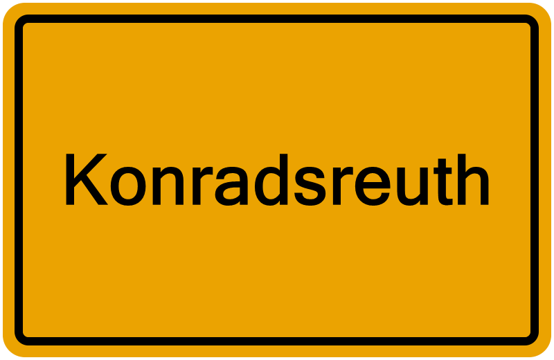 Handelsregisterauszug Konradsreuth