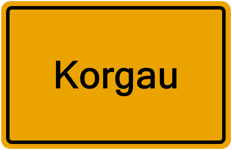 Handelsregisterauszug Korgau