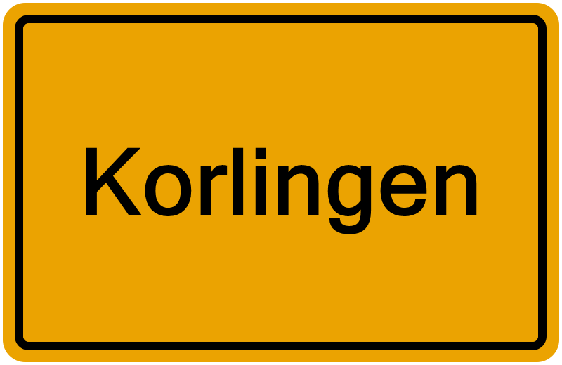 Handelsregisterauszug Korlingen