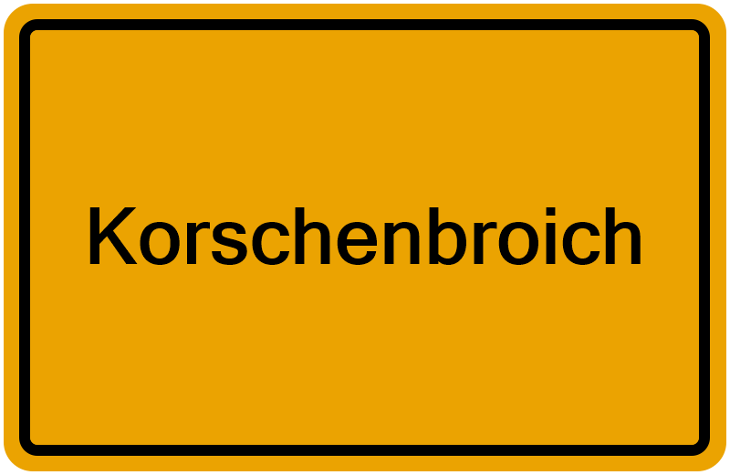 Handelsregisterauszug Korschenbroich