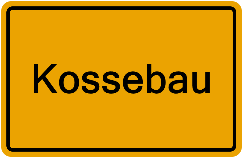 Handelsregisterauszug Kossebau