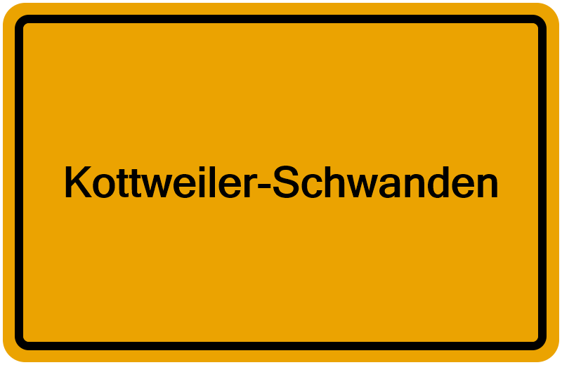 Handelsregisterauszug Kottweiler-Schwanden