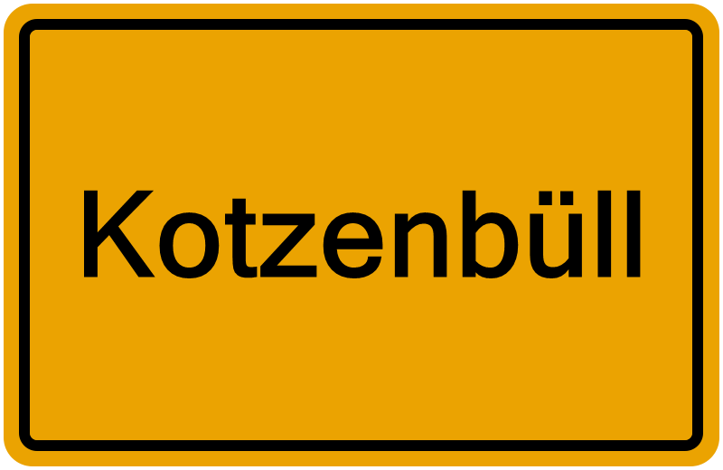 Handelsregisterauszug Kotzenbüll