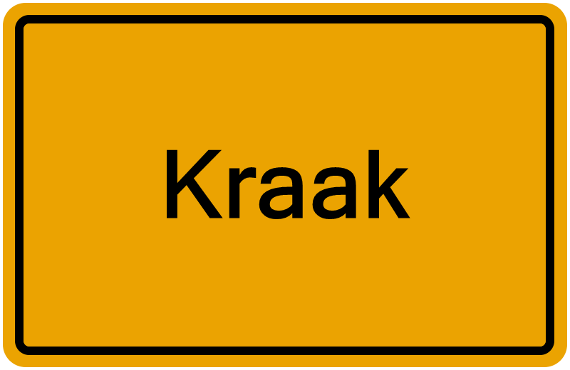 Handelsregisterauszug Kraak