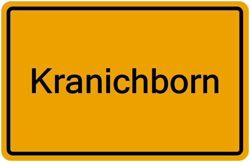 Handelsregisterauszug Kranichborn
