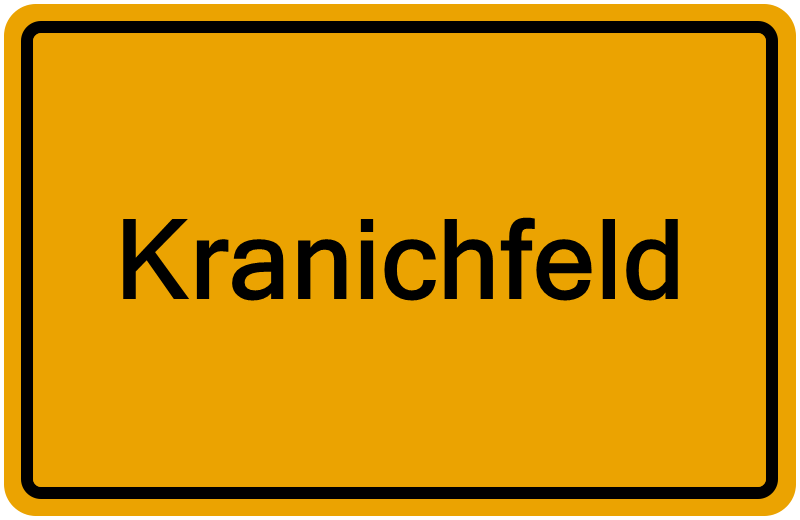 Handelsregisterauszug Kranichfeld