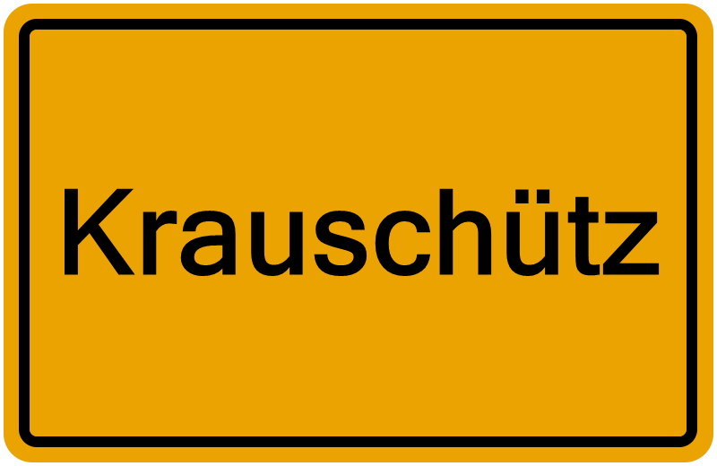 Handelsregisterauszug Krauschütz