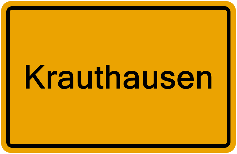 Handelsregisterauszug Krauthausen