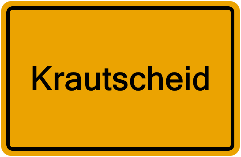 Handelsregisterauszug Krautscheid