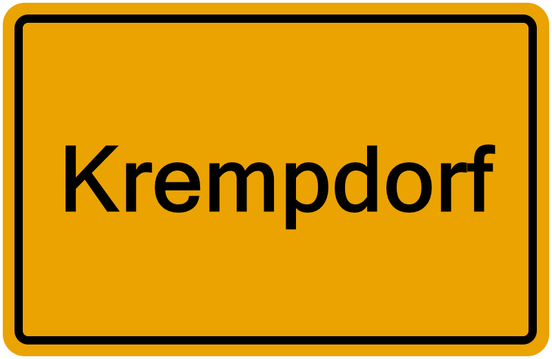 Handelsregisterauszug Krempdorf