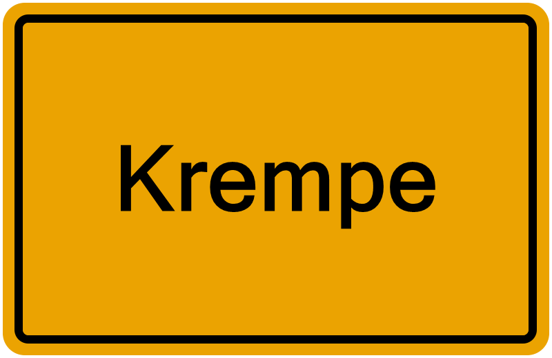 Handelsregisterauszug Krempe
