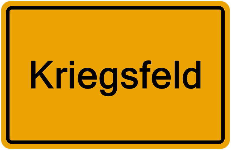 Handelsregisterauszug Kriegsfeld