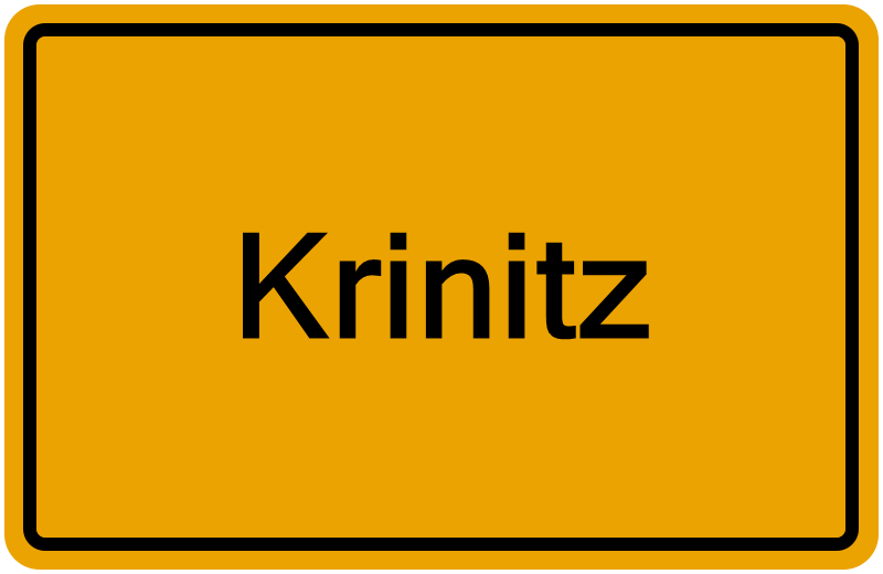 Handelsregisterauszug Krinitz